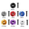MTB Road Bike Stem Headset Top Cap Cover Bike Headset Cover Bicycle Stem Top Cap for Fork Head Tube Cycling Accessories