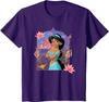 Heiße Mode Lässig Disney Prinzessin Jasmin Abenteuer Ruft Große Brust Poster T-Shirt S-4XL Vier Jahreszeiten