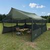 Family Tent Army Green 600 x 400 x 268 cm Polyester and Steel