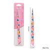 Multifunctional Double-Ended Nail Tool: Tweezers & Silicone Pressing Stick for Nail Art