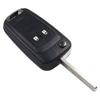 2-button Folding Key Housing Replacement Folding Key For Opel Astra J Corsa E Without Battery Car Accessories