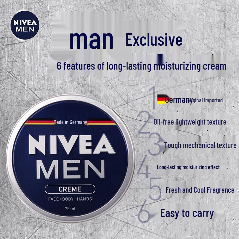 NIVEA Feuchtigkeitscreme für Männer