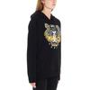 (WMNS) KENZO Tiger Head Embroidered Pattern Hoodie Black Women's F962SW8834XA-99B
