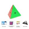 Non-Toxic Yongjun Yj Yulong V2M 3X3 Magnetic Magic Pyramid Speed Puzzle Magic Cueb Educational Toys 3X3 Pyramid