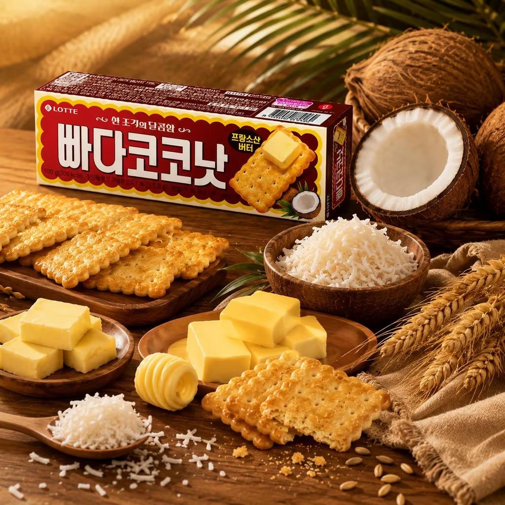 Lotte Butter Kokosnuss Knusperkekse 100g