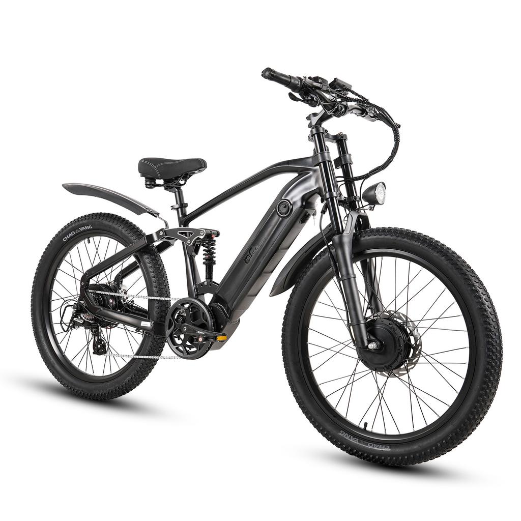 CMACEWHEEL AL26MAX Dospělé elektrické kolo Elektrické silniční kolo 48V 17Ah E-bike 26" Ebike 45 km/h Maximální rychlost