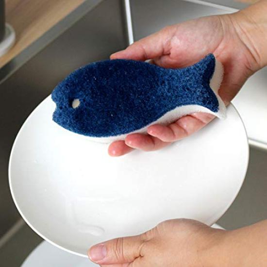 Fish Sponge Set [Maana] 10-Color