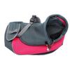 Pet Sling Breathable Mesh Portable Single Shoulder Bag Dog Carrier Sling for Outdoor Travel Rose