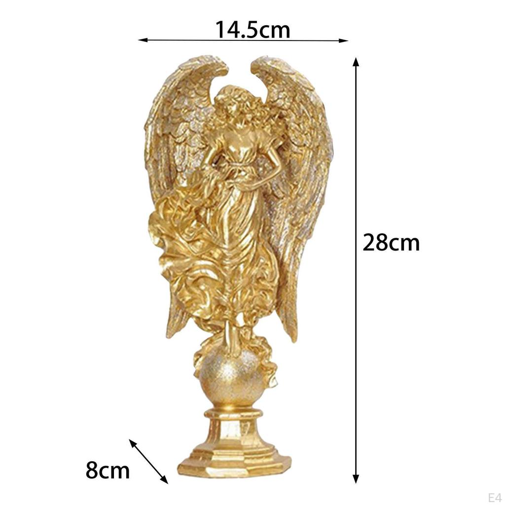 Figurine Statue Creative Artwork for Desktop Bedroom Garden Yard Decoration Ornament Gift