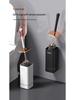 360° Wall-Mounted Silicone Toilet Brush, Golf Design
