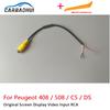 Car Rear View Reverse Camera For Peugeot 508 2011 2012 2013 2014 2015 2016 Backup Parking Camera Accessories High Quality CCD HD