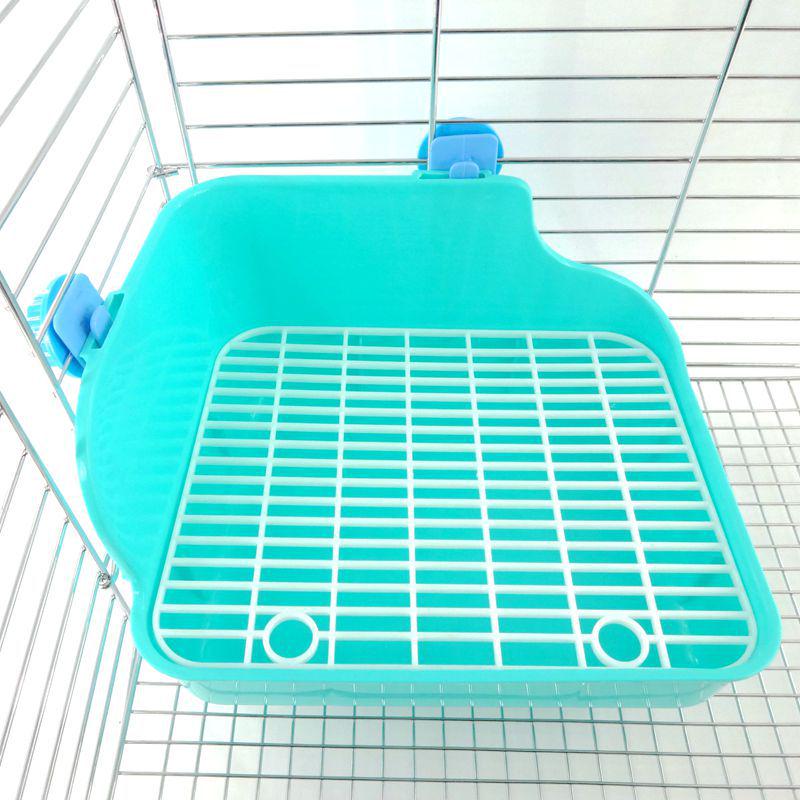 Cheap Cat Rabbit Pee Toilet Small Animal Hamster Guinea Pig Litter Tray