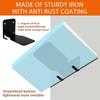 2 Pcs Bookshelves with Screws Great Load Bearing Anti-slip Invisible Stable Bathroom Living Room Ornament