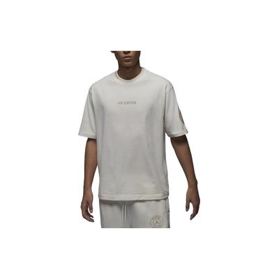 Maglietta Casual Girocollo Manica Corta SS24 Collaborazione PSG Uomo Top Bianco Vela FN5331-133