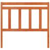 Headboard Wax Brown 100 Cm Solid Pine Wood
