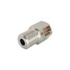 Stainless Steel 304 Metric Reducing Adapter: Female M10x1.25 To Male M12x1 Thread (0878)