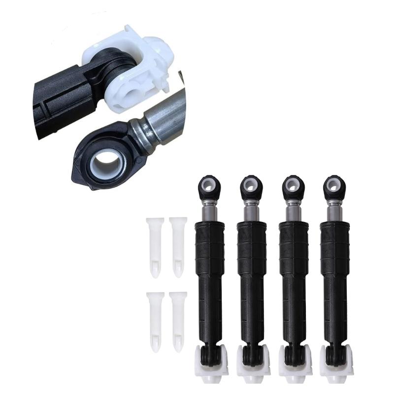 4Pieces Sturdy and Adjustable Washing Machine Shock Absorbers Quick Setuping ABS Texture Suitable for Various Models