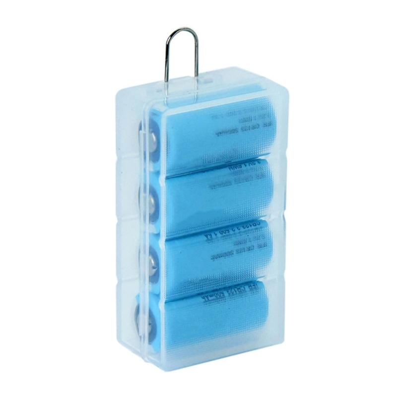 Small Battery Holder 16340/CR123/CR2 Batteries Organizers, Sealed Waterproof Holder Prevents Dust and Moisture