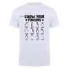 Know Your Penguins T Shirt Funny Penguin Species TShirt Cool Gift Streetwear Short Sleeve T Shirt Tops HJ018