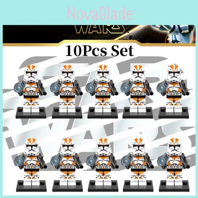 X0162 Star Wars Building Blocks Yoda Clone Trooper Commander Toy For Kids