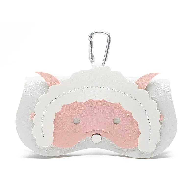 Kreslené pouzdro na brýle s motivem sov pro muže a ženy, přenosné, roztomilé, úložný box na sluneční brýle a brýle na krátkozrakost, cestovní ochranný organizér na brýle, dárek