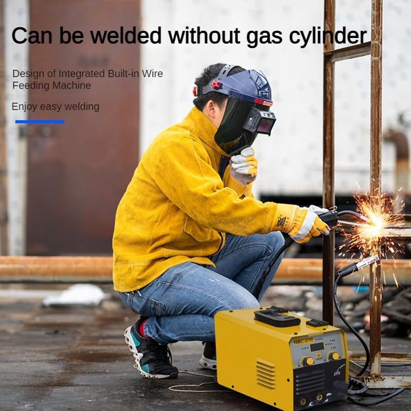 NBSmall Carbon Dioxide Self Protection Electric Welding Machine -285 Household MIG MMA Gasless Welding Equipment