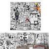 Japanese Popular Anime Self-adhesive Wall Stickers Wallpaper For Vibrant Room Decoration
