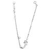Women Bracelet 925 Silver Star Design Simple Style Accessory Present for Friends Family