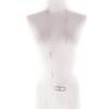 Great HERMES Necklace Ever Chaine D'ancle Long Silver AG925 Women Used