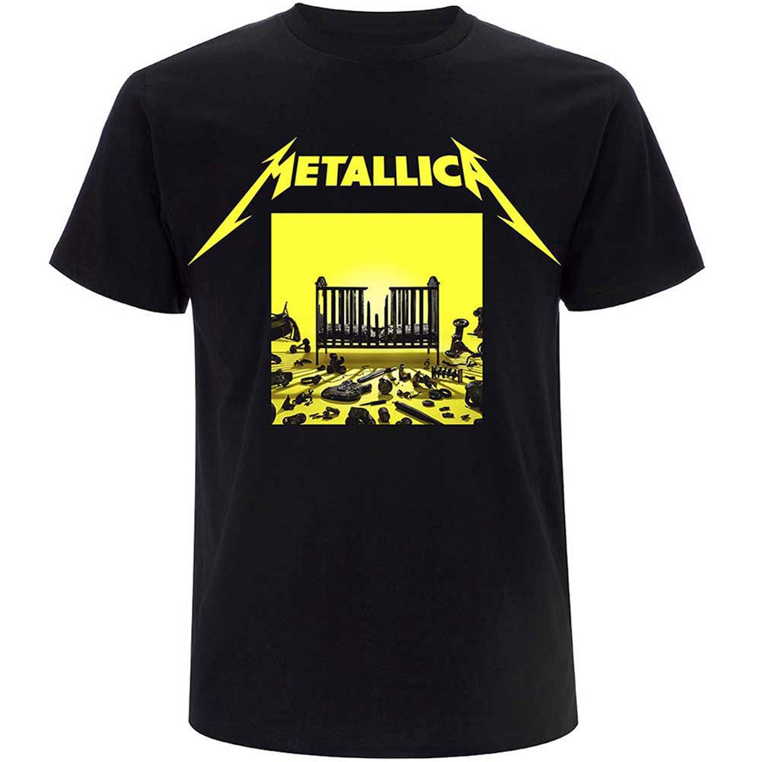 

Men s Metallica 72 Seasons Squared Cover T-Shirt Mens Womens Tees Top Black 2XL