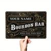 Custom Waterproof Metal Sign Vintage Tin Plaque Personalized Logo Bar Home Wall Decor