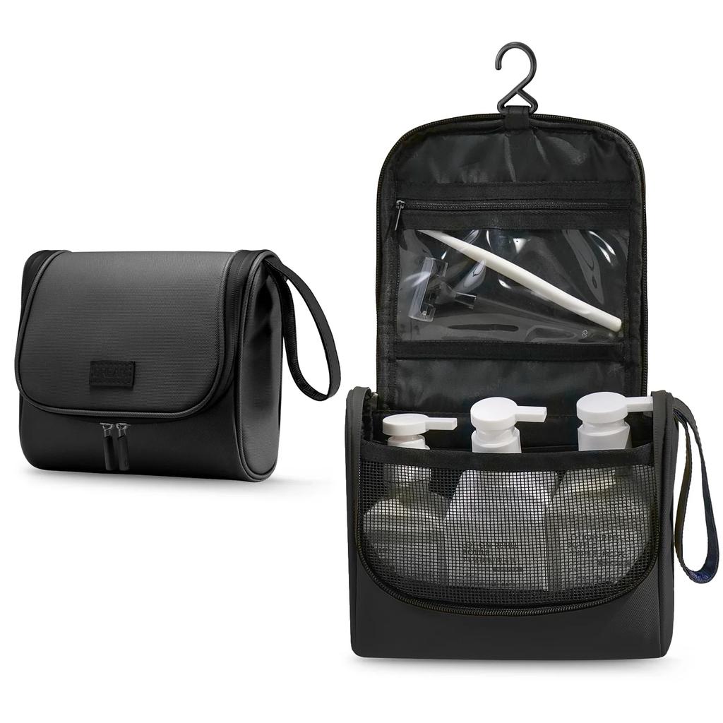 Foldable Toiletry Bag Waterproof Cosmetic Bag Women Men Travel Gym Luxury Makeup Organizer Bathroom Hanging Storage Case 2025