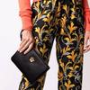 Versace La Medusa Leder Beutel Schwarz Damen Beutel 1000743-DVIT3T-1B00V