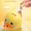 Creative Cartoon Duck Shaped Pencil Sharpener Adjustable Pencil Sharpener Hand-Cranked Automatically Pencil Sharpener Student