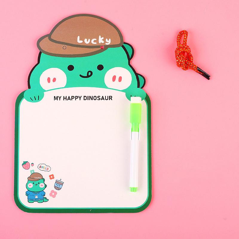 Children Cartoon Animal Erasable Drawing Board Toy Funny Early Education Double-sided Paperboard Writing Graffiti Drawing Boards
