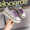 2023 Women's Wide Head Canvas Sneakers - Mango Head, Thick Sole, All-Match for Spring, Summer, and Autumn