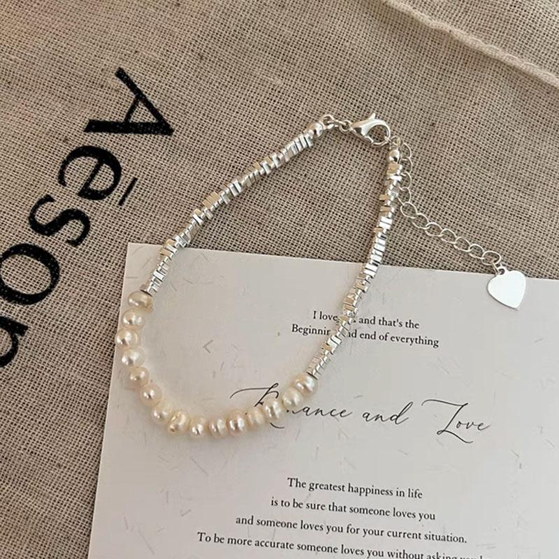 New Silver Love Adjustable Bracelet for Women Girl Elegant Vintage Geometric Lucky Punk Jewelry Bracelet Party Birthday Gifts