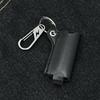 Fashion Leather Lighter Case Portable Black Lighter Protective Cover Simple Design Lighter Holder Unisex