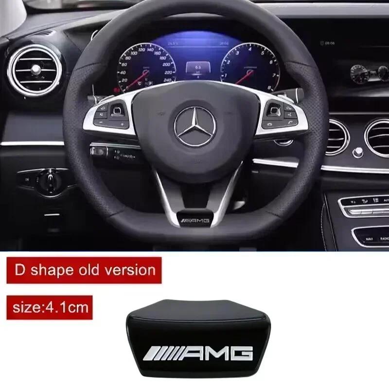 Znak na volantu auta Vnitřní odznak Dekorace Příslušenství pro Mercedes benz W203 W204 W205 W176 W211 W212 W213 GLA GLC