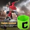 Captain Band Football Captain Armband Adjustable Elastic Sportsperson Protection Bands Breathable Arm Band Match Supplies