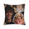 Vintage Evan Peters Black White Group Pillowcases  Retro Trendy Pillow Case For Sofa Home Decor Soft Pillow Cover