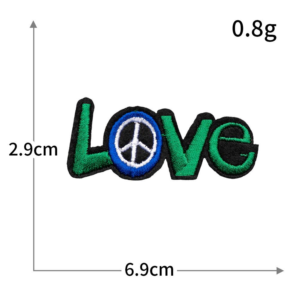 Personalized Trendy Letter Embroidery Patch for Clothes, Jackets, Bags, & Streetwear
