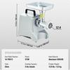 Commercial Electric Meat Grinder 5 Lb/Min Capacity 575W Sausage Stuffer