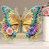 Acrylic Special Shape Butterfly Table Top Diamond Painting Ornament Kits Diamond Painting Desktop Decors for Home Office Decor