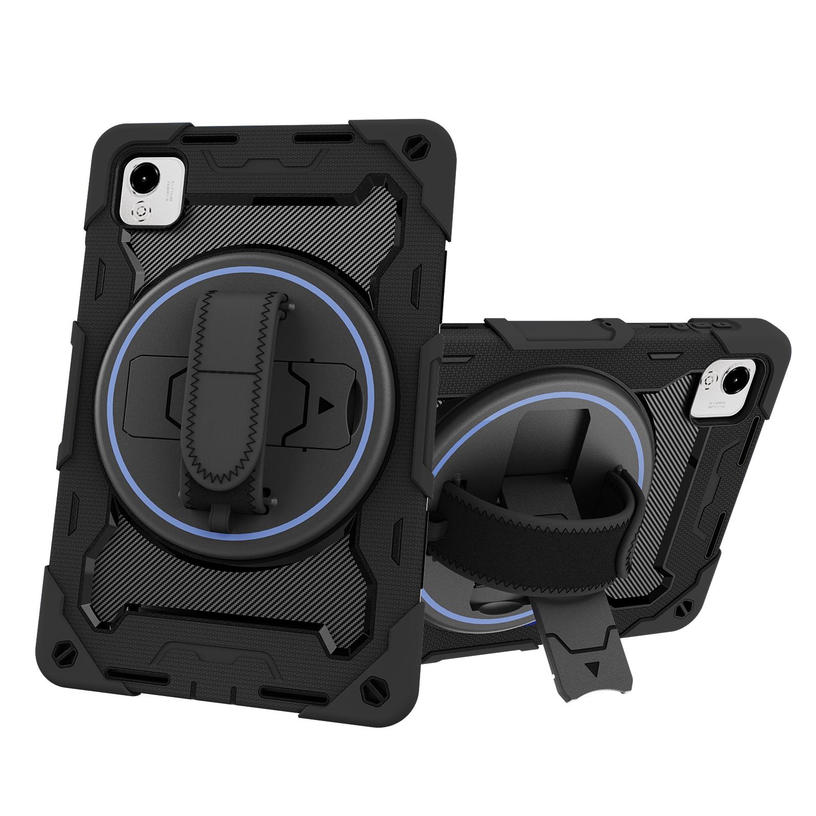 

Rugged Stand Case Universal for Huawei Honor Pad X9a X9 Pro 2025 11.5 ELN2-W29 360 Rotating Heavy Duty Cover with Hand Strap Honor Pad X9a 2025