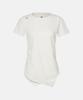 DESCENTE Women'S Hip Cover Short Sleeve T-Shirt Ivory Sr322Pts73