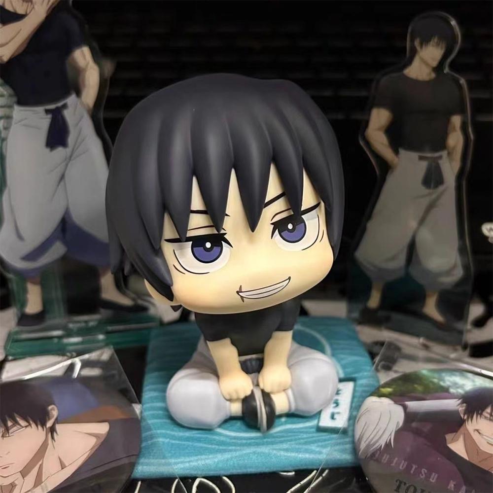 Аніме JJK Фігурка Годжо Сатору Фігурки Екшн Гето Сугуру Фігурка Фушігуро Тоджі Дивись Вгору Фігурки Настільні Милі Моделі Подарунки 10СМ