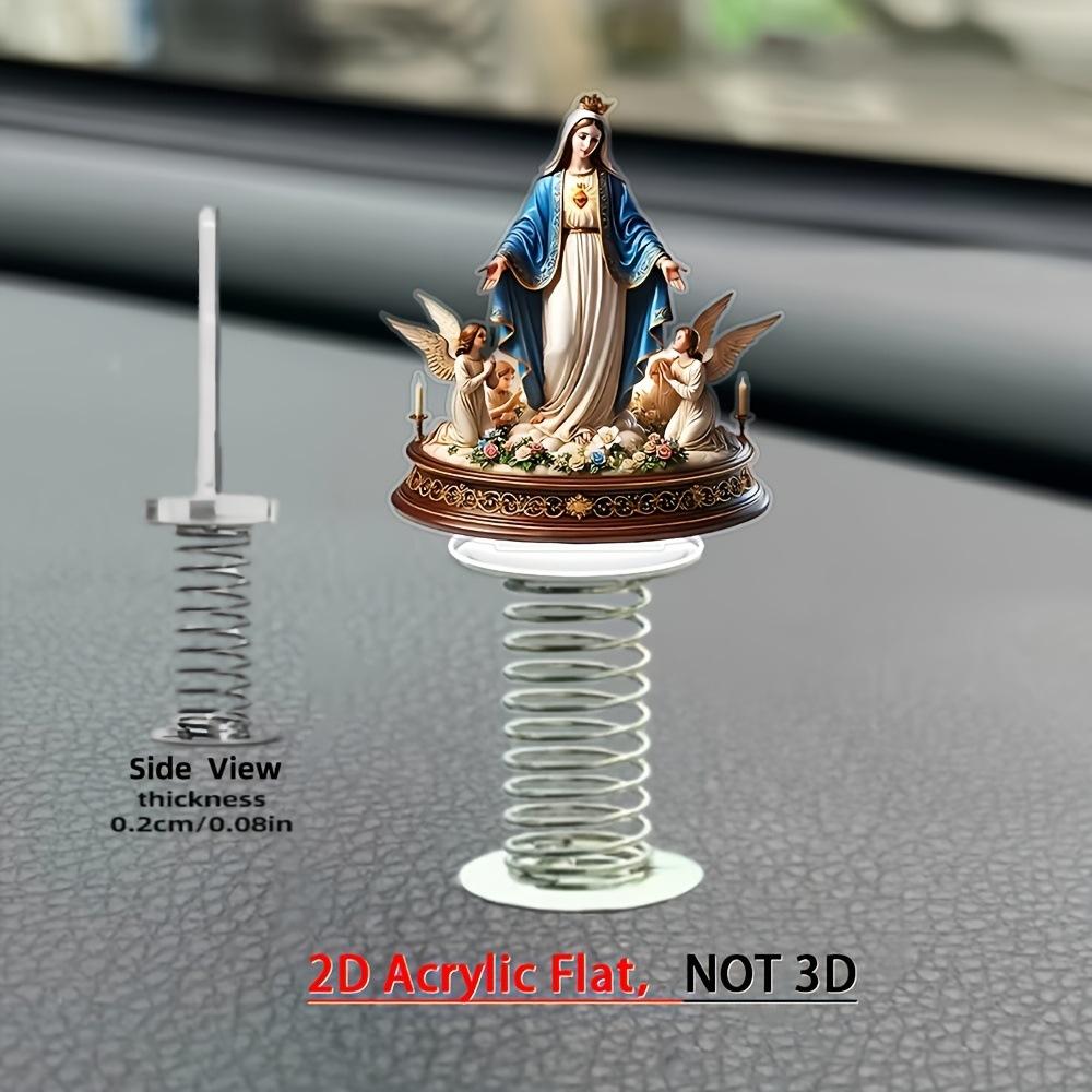 

2D Acrylic Flat Spring Decoration, Home Desktop Decoration, Car Rearview Mirror Backpack or Keychain Pendant 1pc