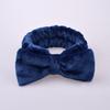 Fashion Velvet Hairband Solid Bow Knot Women Hair Ring Head Hoop Girls Headband