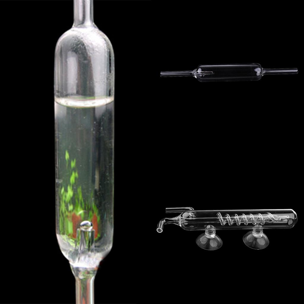 2x Aquarium Fish Tank Carbon Dioxide CO2 Refinement Reactor Straight